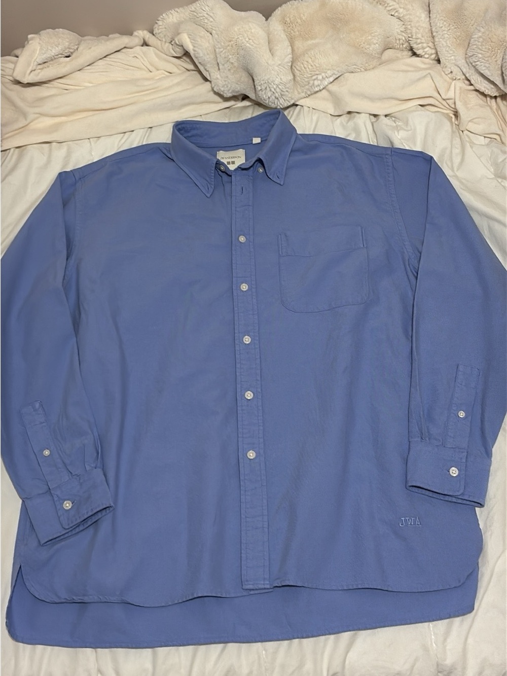 Uniqlo x JW Anderson Blue Oxford Shirt